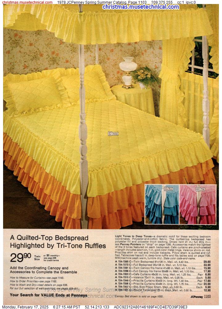 1978 JCPenney Spring Summer Catalog, Page 1103