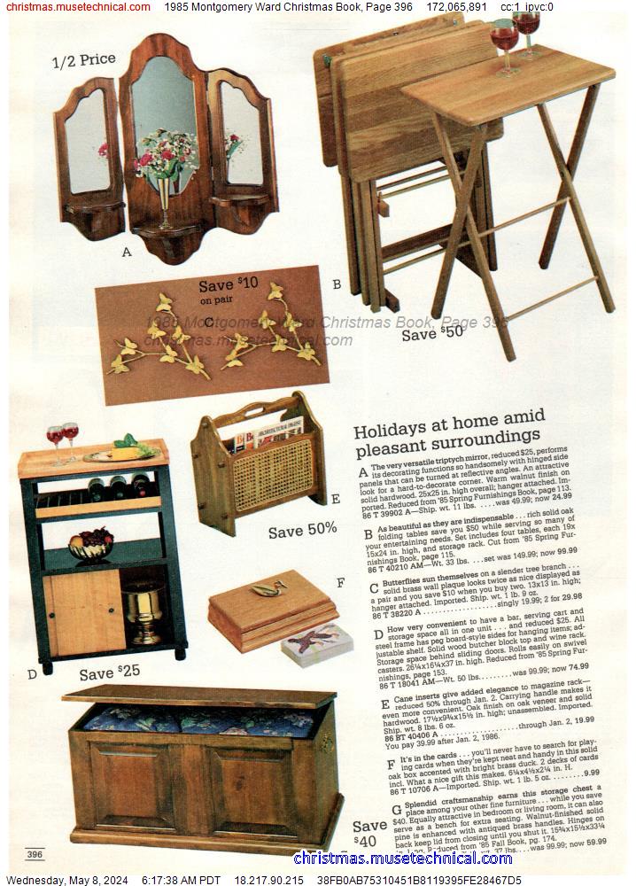 1985 Montgomery Ward Christmas Book, Page 396