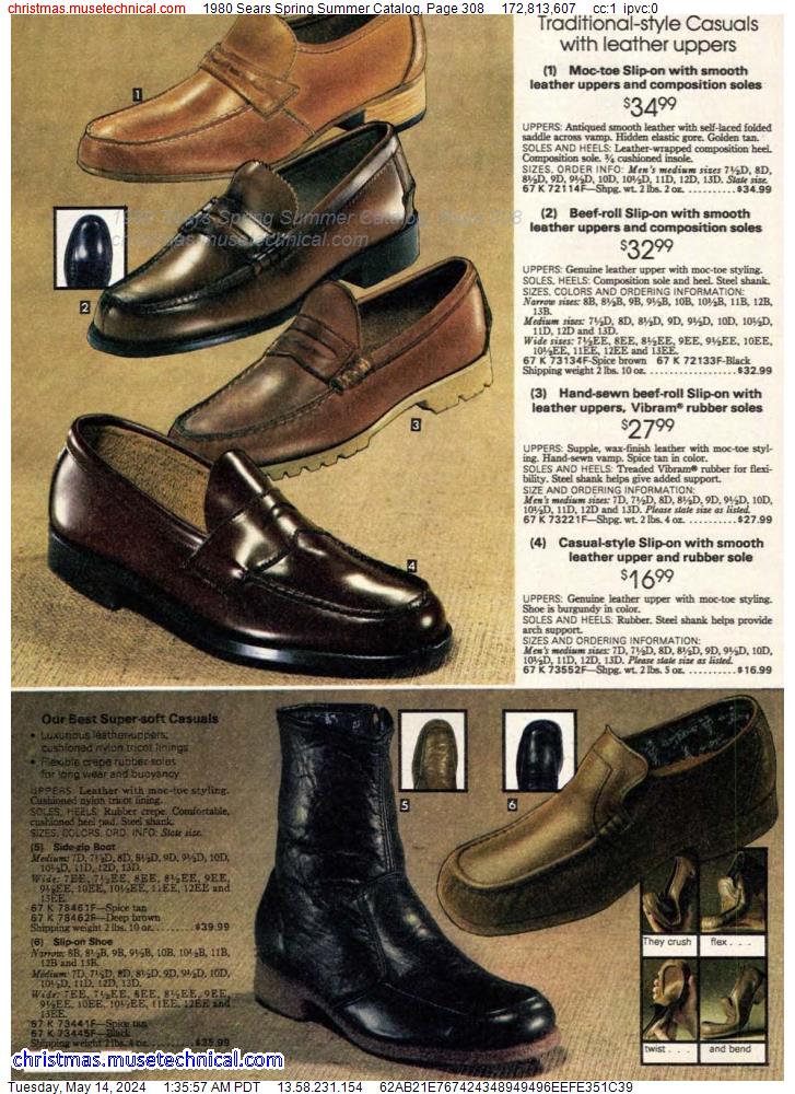 1980 Sears Spring Summer Catalog, Page 308