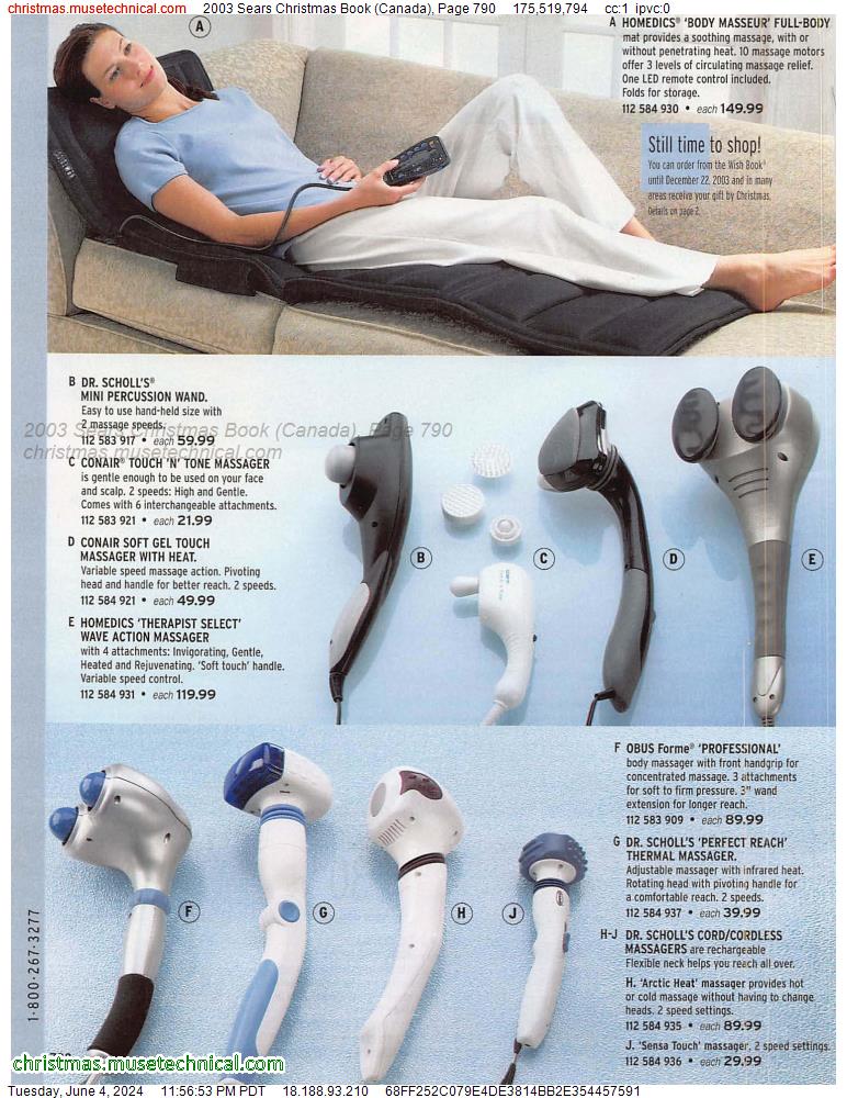 2003 Sears Christmas Book (Canada), Page 790
