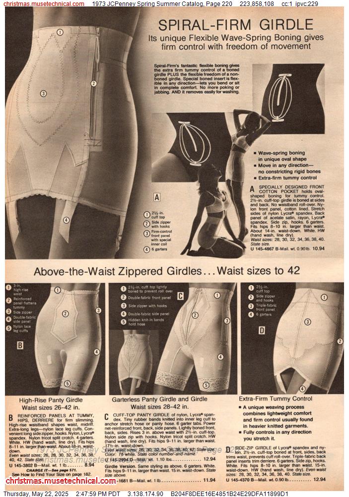 1973 JCPenney Spring Summer Catalog, Page 220