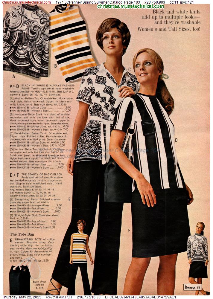1971 JCPenney Spring Summer Catalog, Page 103