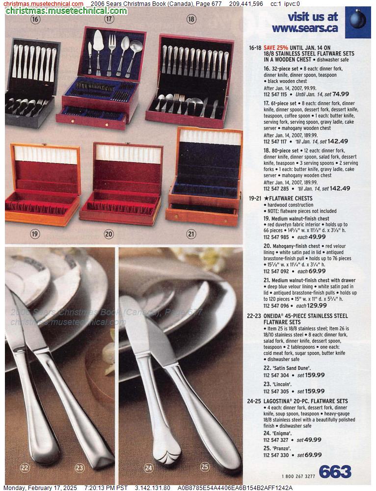 2006 Sears Christmas Book (Canada), Page 677