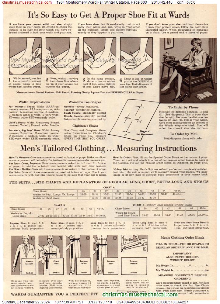 1964 Montgomery Ward Fall Winter Catalog, Page 603