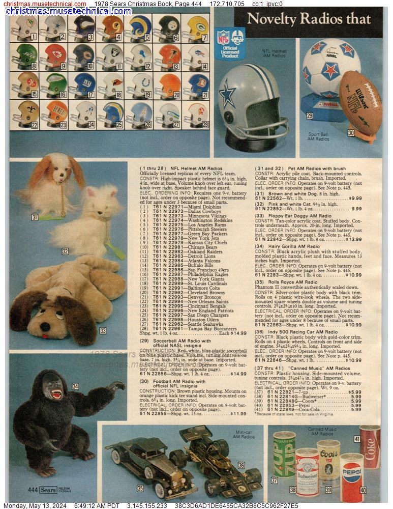 1978 Sears Christmas Book, Page 444