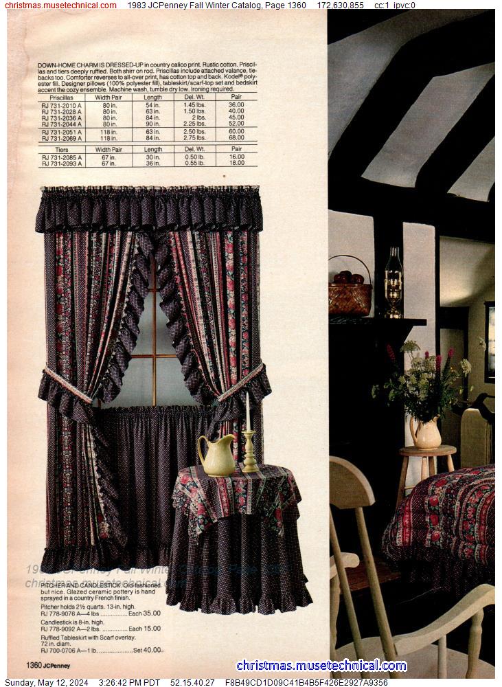 1983 JCPenney Fall Winter Catalog, Page 1360