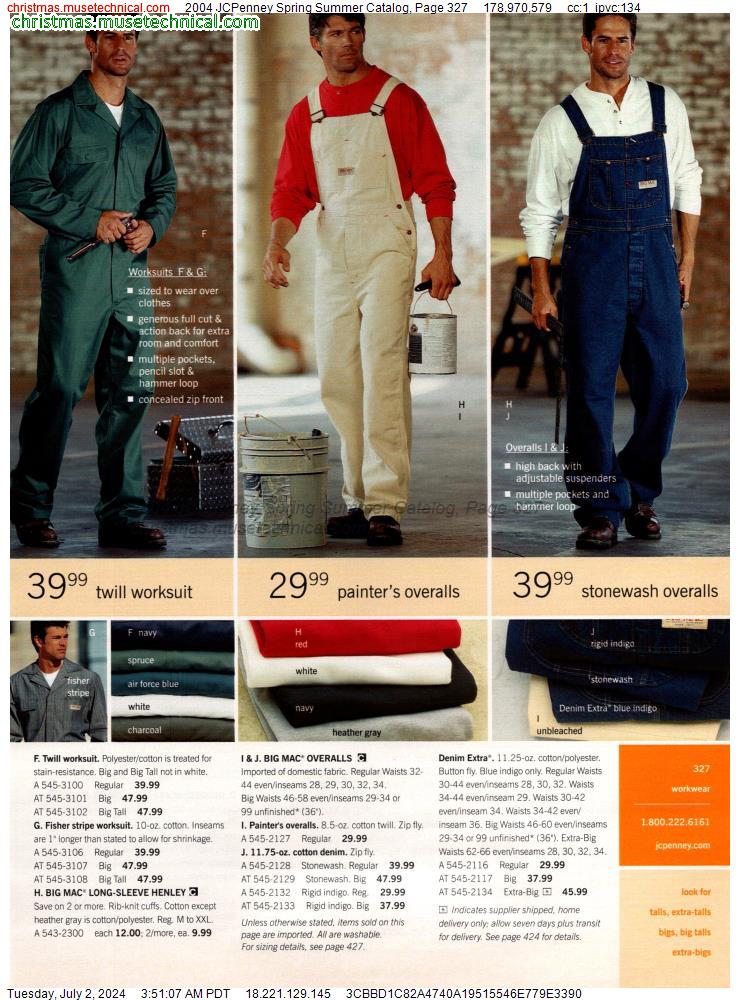 2004 JCPenney Spring Summer Catalog, Page 327