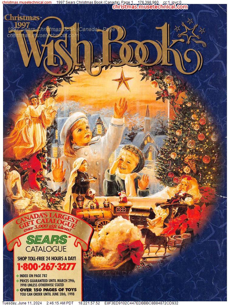 1997 Sears Christmas Book (Canada), Page 1