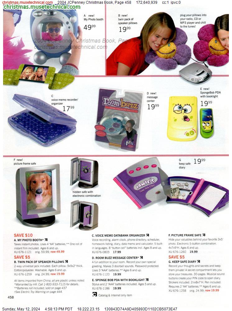 2004 JCPenney Christmas Book, Page 458