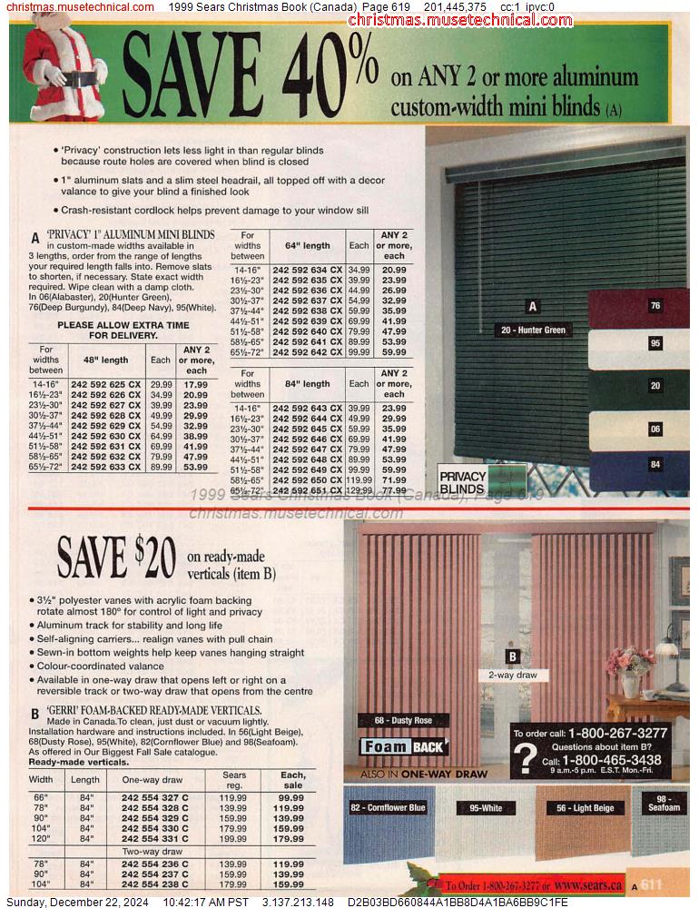 1999 Sears Christmas Book (Canada), Page 619