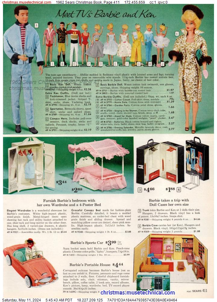 1962 Sears Christmas Book, Page 411