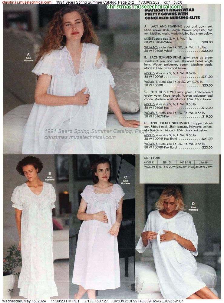 1991 Sears Spring Summer Catalog, Page 242