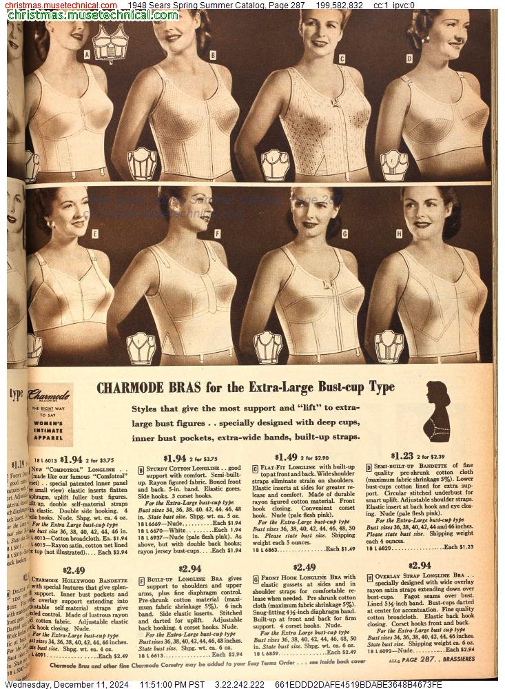 1948 Sears Spring Summer Catalog, Page 287