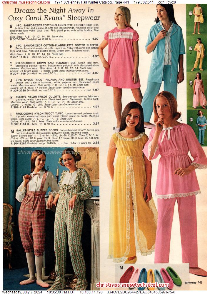 1971 JCPenney Fall Winter Catalog, Page 441