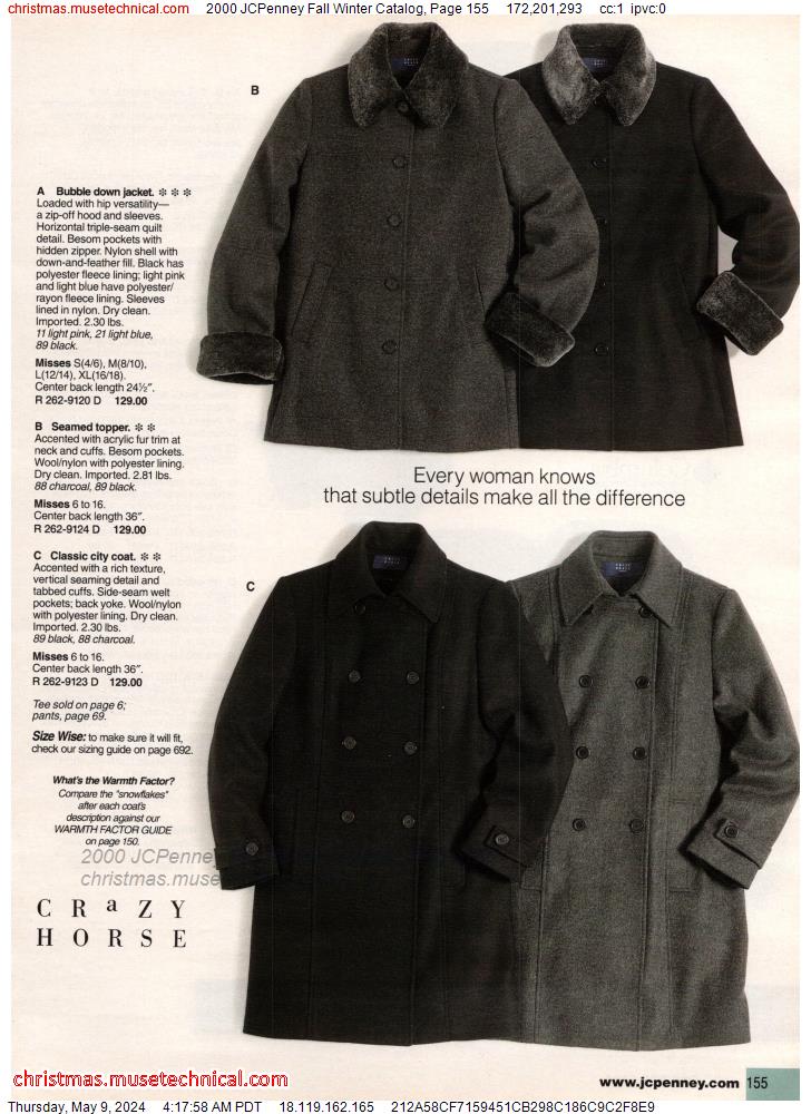 2000 JCPenney Fall Winter Catalog, Page 155