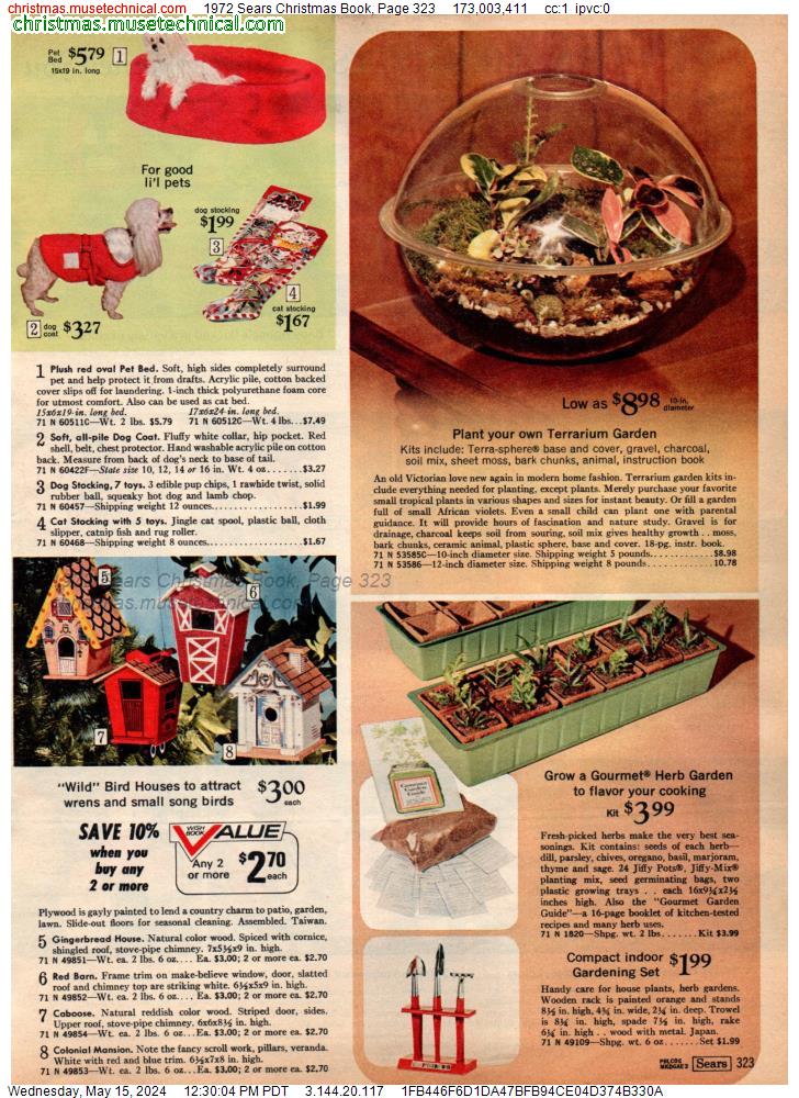 1972 Sears Christmas Book, Page 323