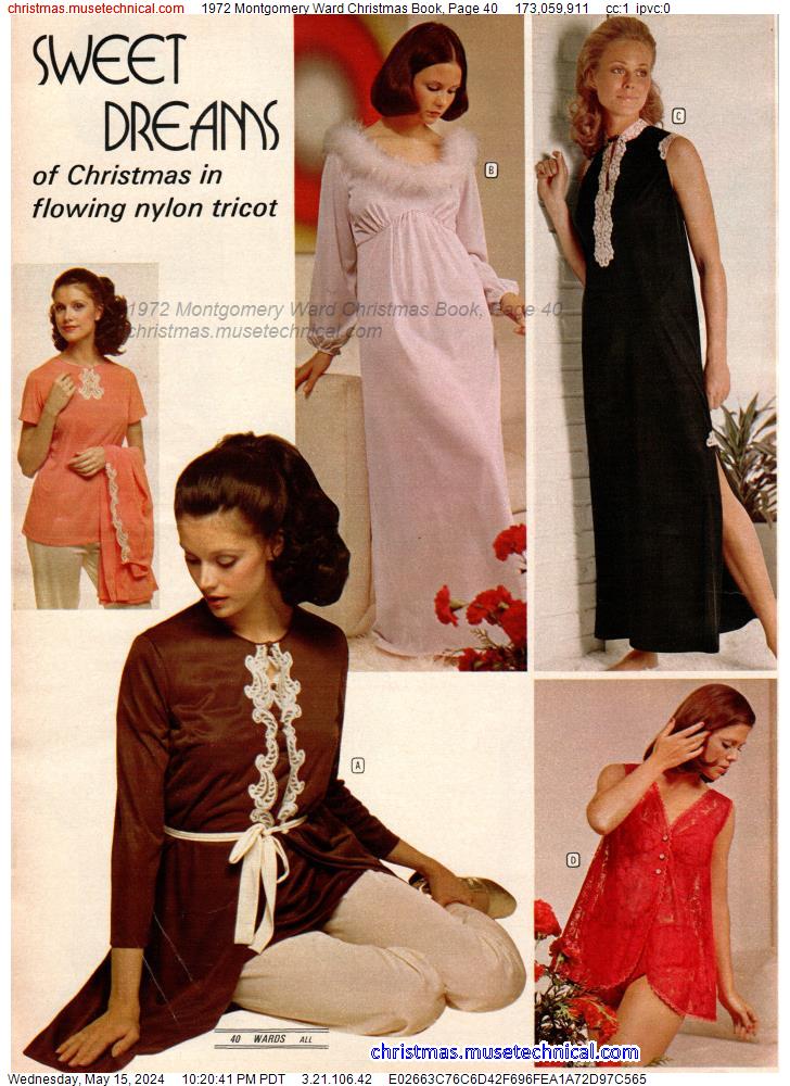 1972 Montgomery Ward Christmas Book, Page 40