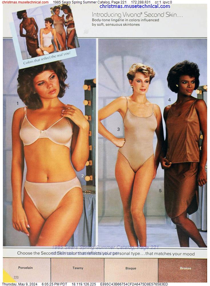 1985 Sears Spring Summer Catalog, Page 221