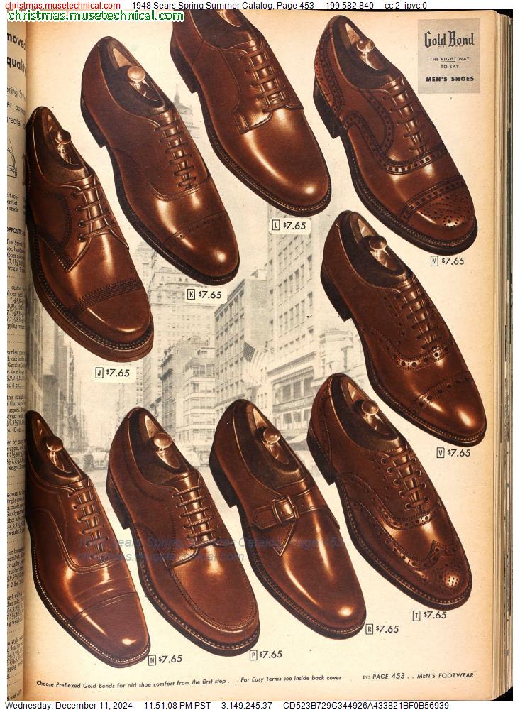 1948 Sears Spring Summer Catalog, Page 453