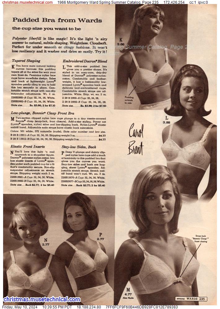 1966 Montgomery Ward Spring Summer Catalog, Page 235