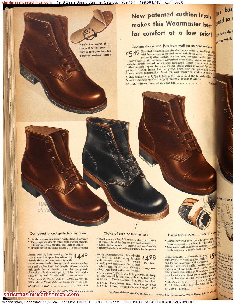 1948 Sears Spring Summer Catalog, Page 464