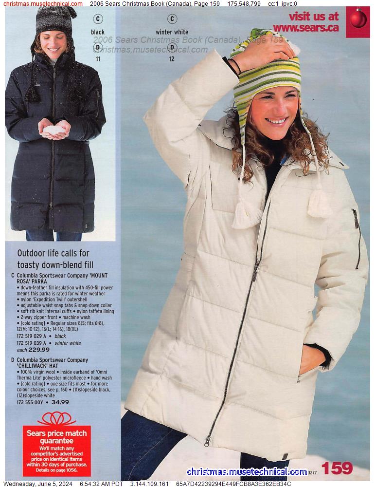 2006 Sears Christmas Book (Canada), Page 159