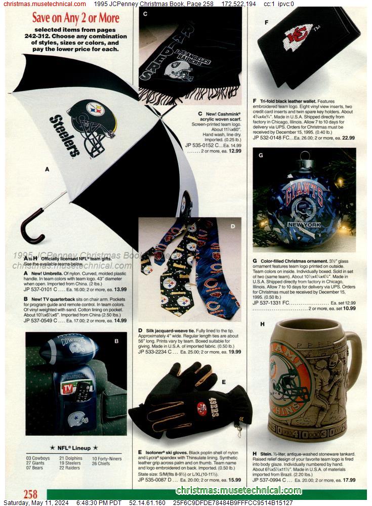 1995 JCPenney Christmas Book, Page 258