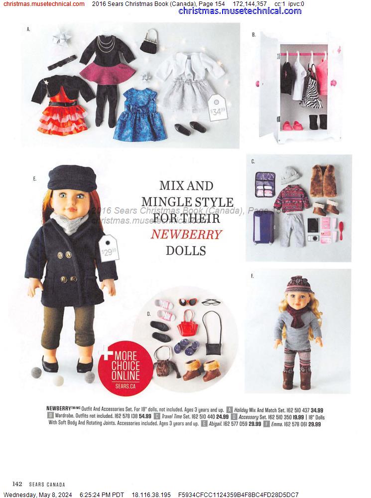 2016 Sears Christmas Book (Canada), Page 154
