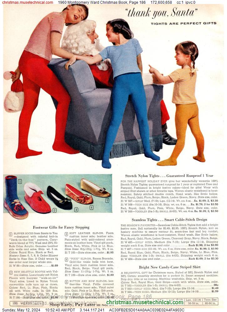 1960 Montgomery Ward Christmas Book, Page 186
