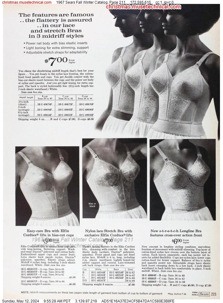 1967 Sears Fall Winter Catalog, Page 211