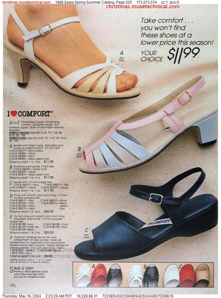 1988 Sears Spring Summer Catalog, Page 320