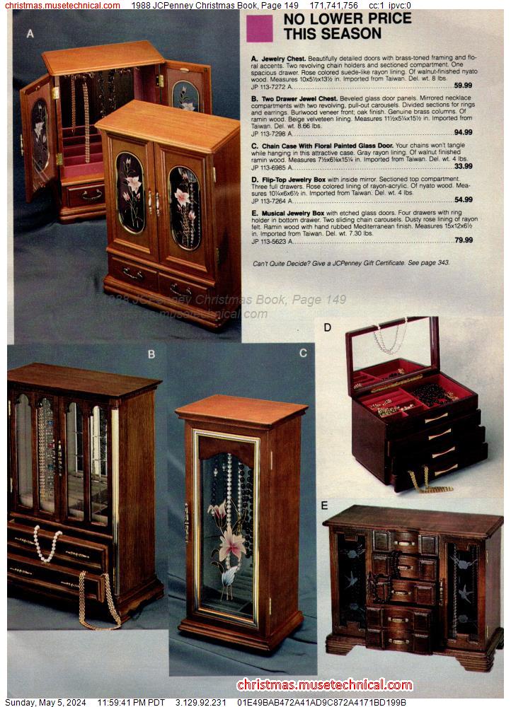 1988 JCPenney Christmas Book, Page 149
