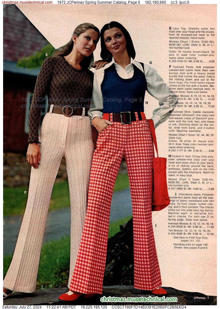 1972 JCPenney Spring Summer Catalog, Page 5