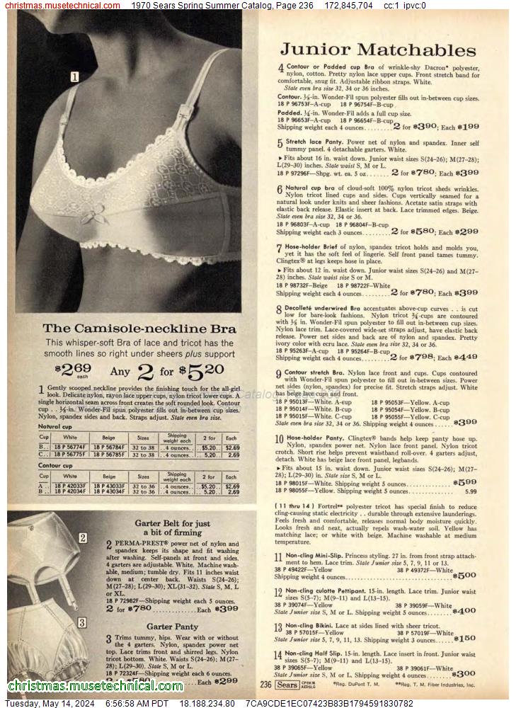1970 Sears Spring Summer Catalog, Page 236