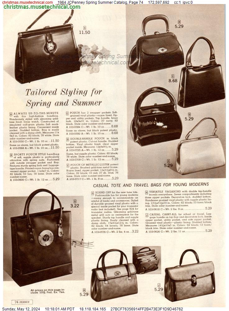 1964 JCPenney Spring Summer Catalog, Page 74