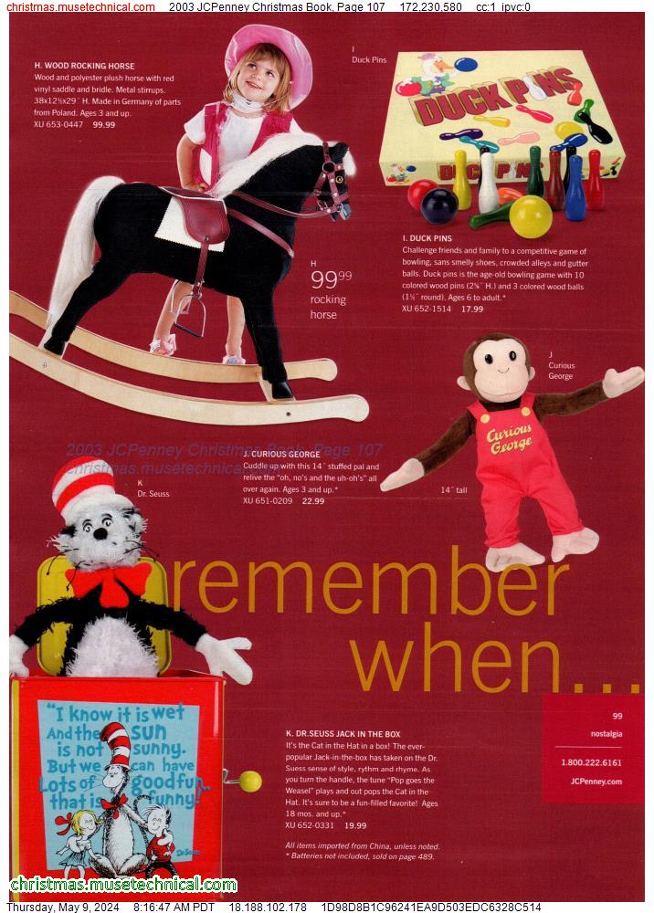 2003 JCPenney Christmas Book, Page 107