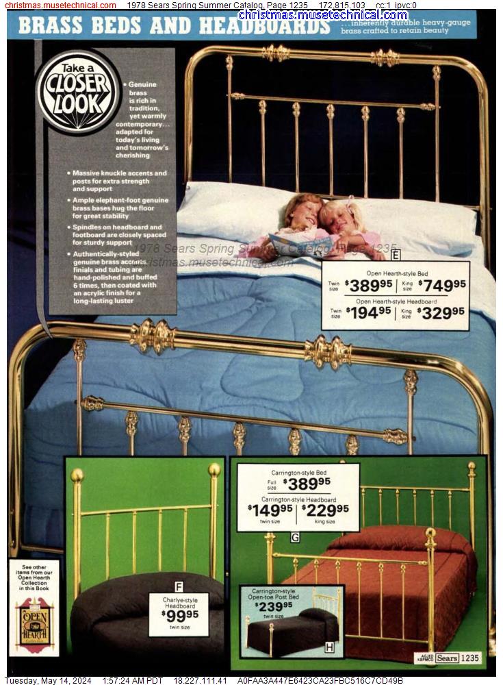 1978 Sears Spring Summer Catalog, Page 1235