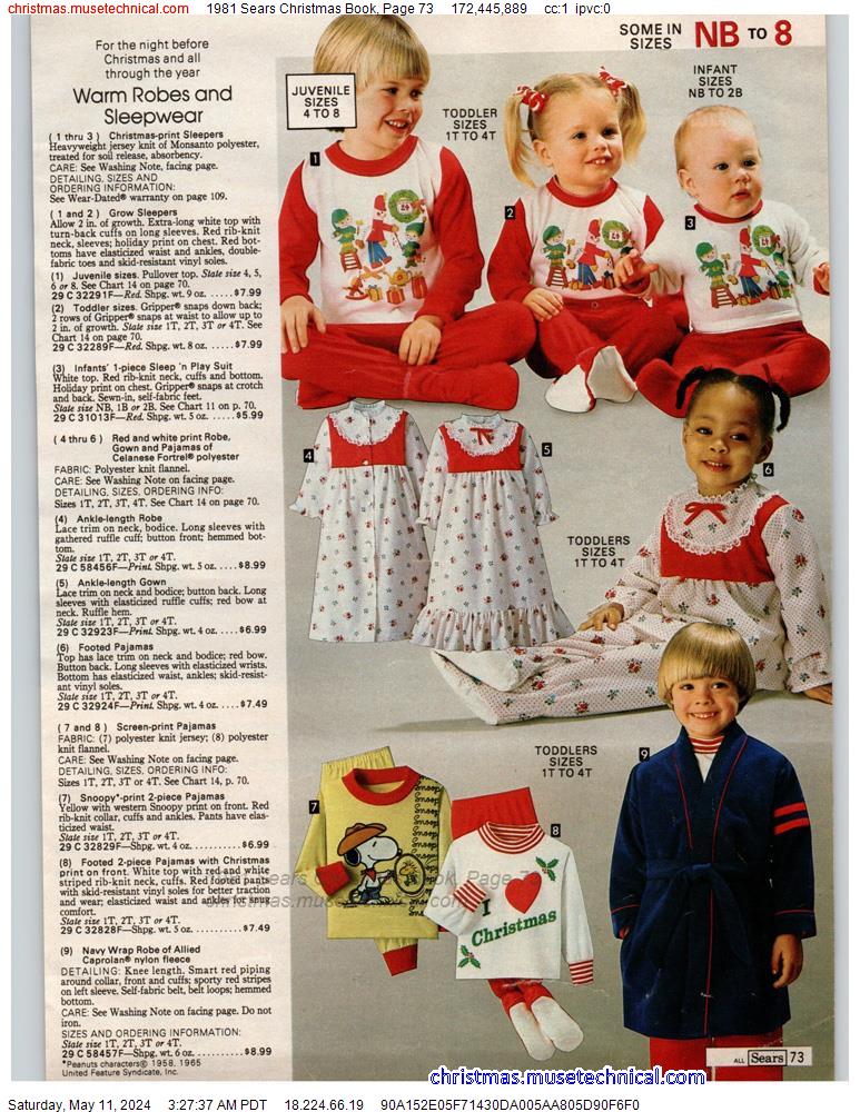 1981 Sears Christmas Book, Page 73