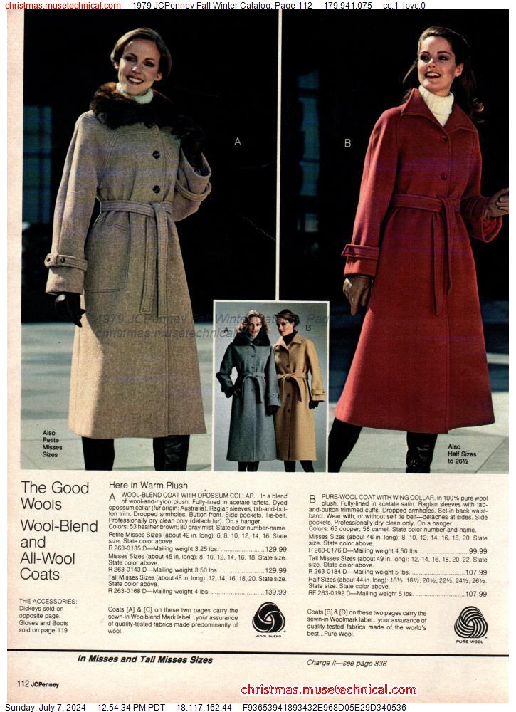 1979 JCPenney Fall Winter Catalog, Page 112