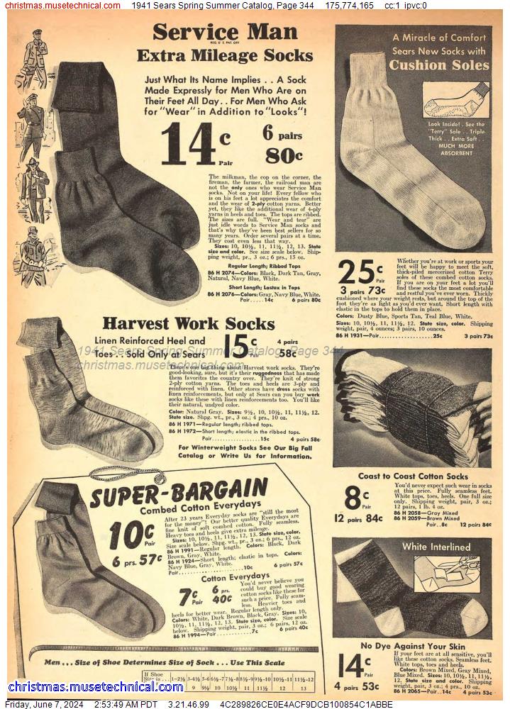 1941 Sears Spring Summer Catalog, Page 344