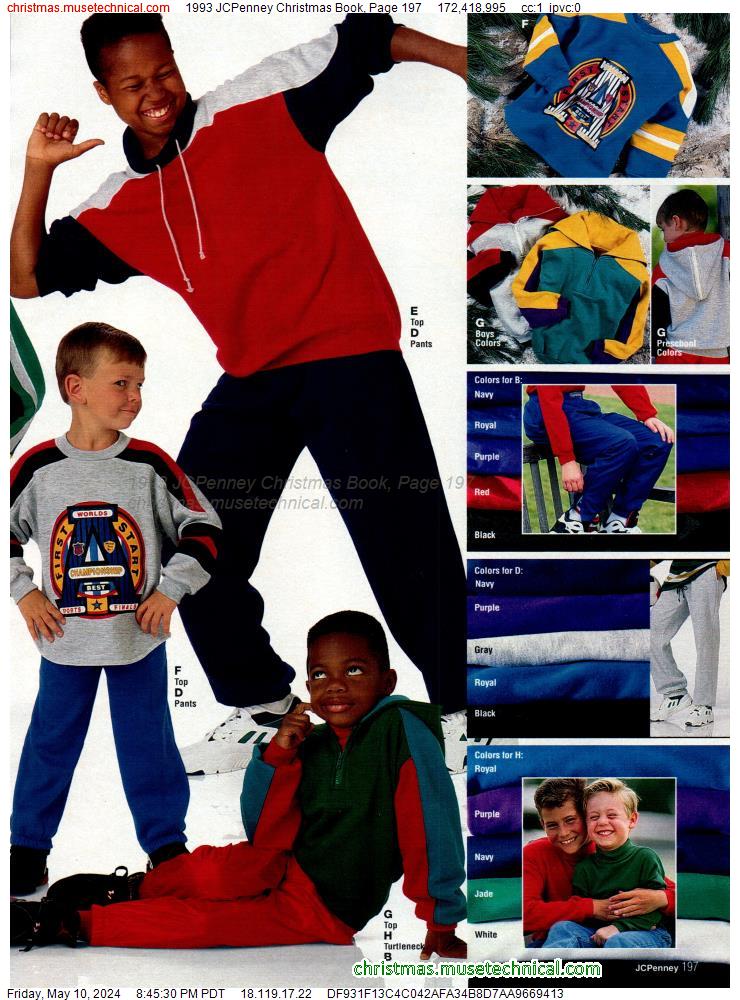 1993 JCPenney Christmas Book, Page 197