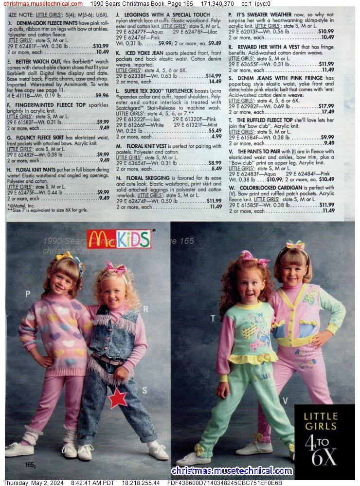1990 Sears Christmas Book, Page 165
