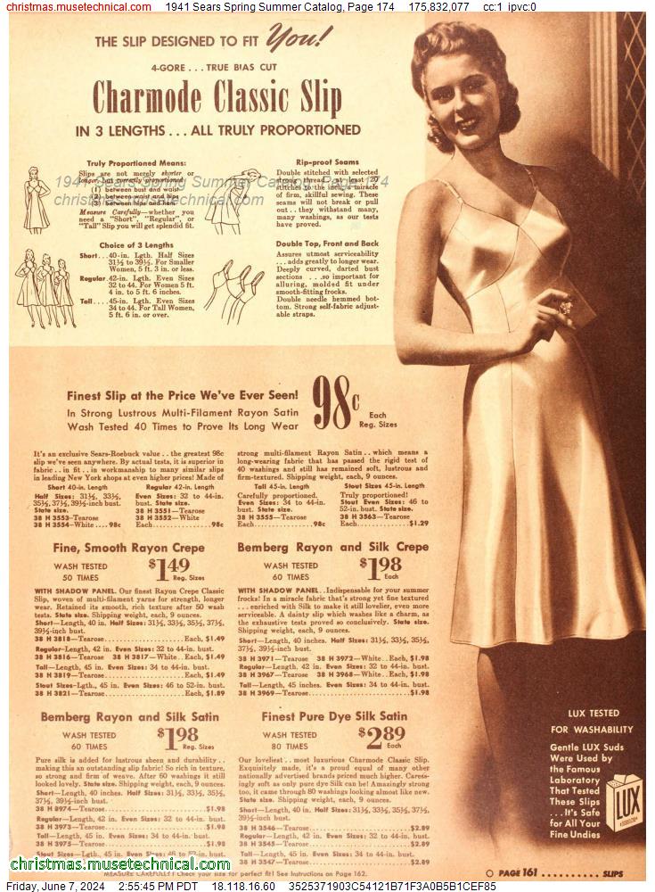 1941 Sears Spring Summer Catalog, Page 174