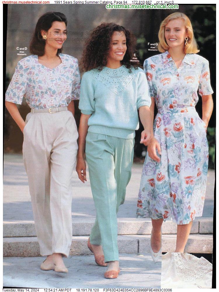1991 Sears Spring Summer Catalog, Page 94