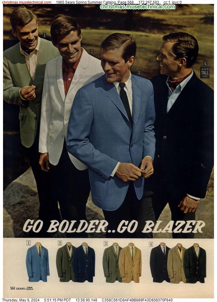 1965 Sears Spring Summer Catalog, Page 568