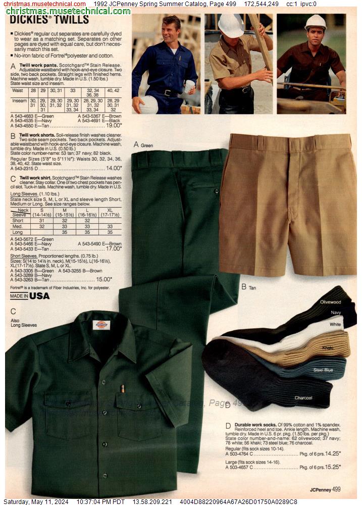 1992 JCPenney Spring Summer Catalog, Page 499
