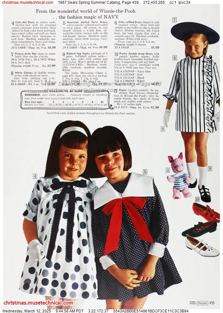 1967 Sears Spring Summer Catalog, Page 459