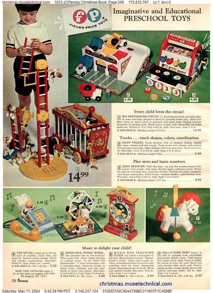 1970 JCPenney Christmas Book, Page 256