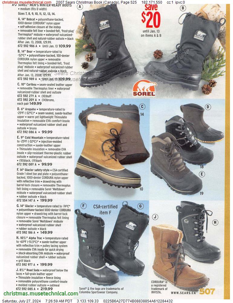 2007 Sears Christmas Book (Canada), Page 525