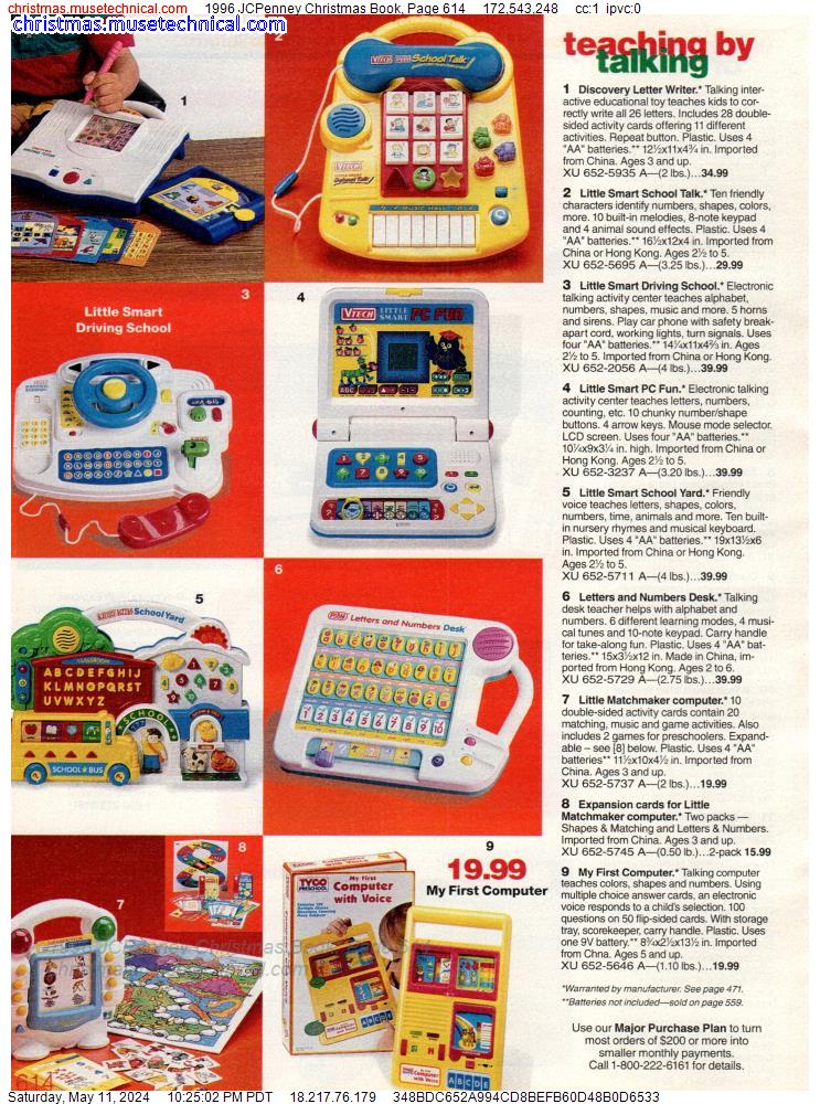 1996 JCPenney Christmas Book, Page 614